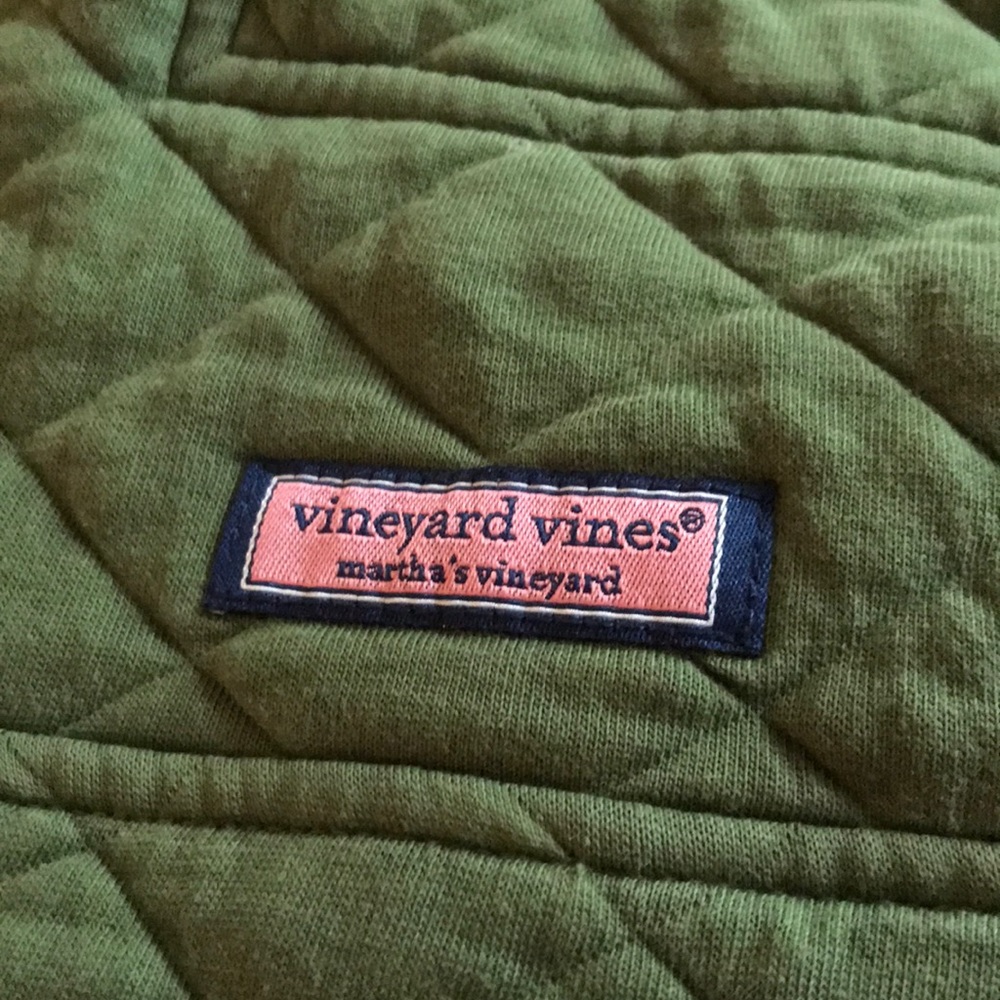 Green Vineyard Vines Lacrosse Pullover - Picture 2 of 5